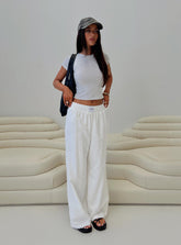 Beach House Pants White Tall