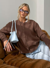 Melancholia Cardigan Chocolate