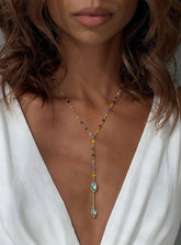 Chappell Y Necklace Gold