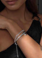 Elle Bracelet Set Silver