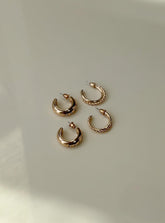 Eventually Earring Set Gold