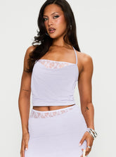 Bonus Points Top Lilac