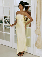 Haley Maxi Dress Yellow