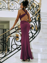 Bambia Maxi Dress Purple